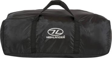Highlander Transit Regenhaube 80-100 Liter Polyäthylen Schwarz
